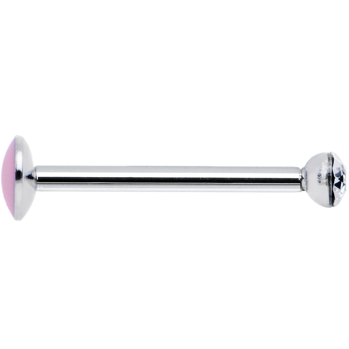 20G 5/16 Handmade Labret Created with Crystals 1.75mm