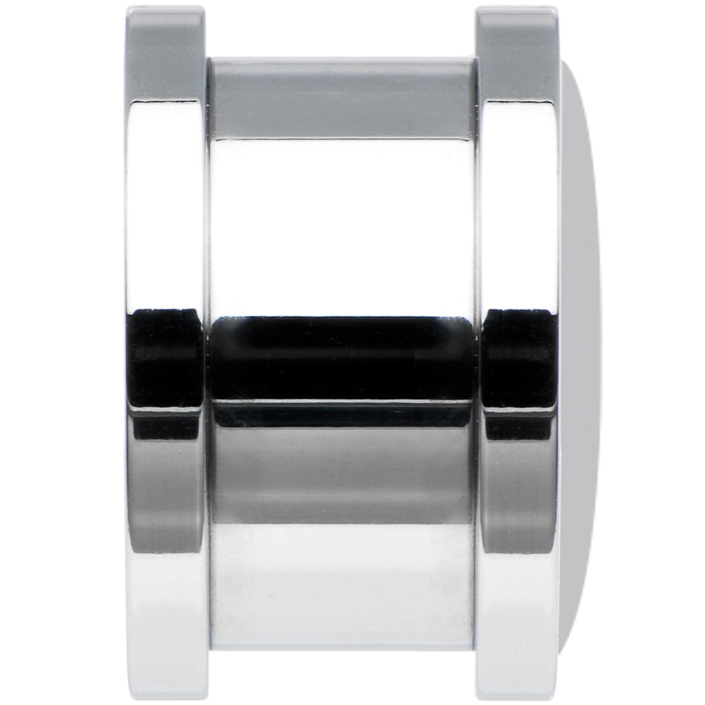 Black White Leopard Eyes Steel Screw Fit Plug Set 1/2