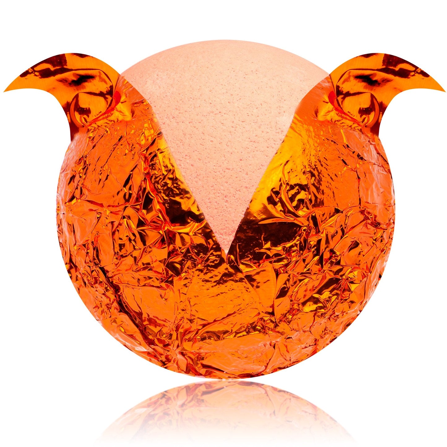 Tangerine Tango Bath Bomb with Jewelry Ring Inside