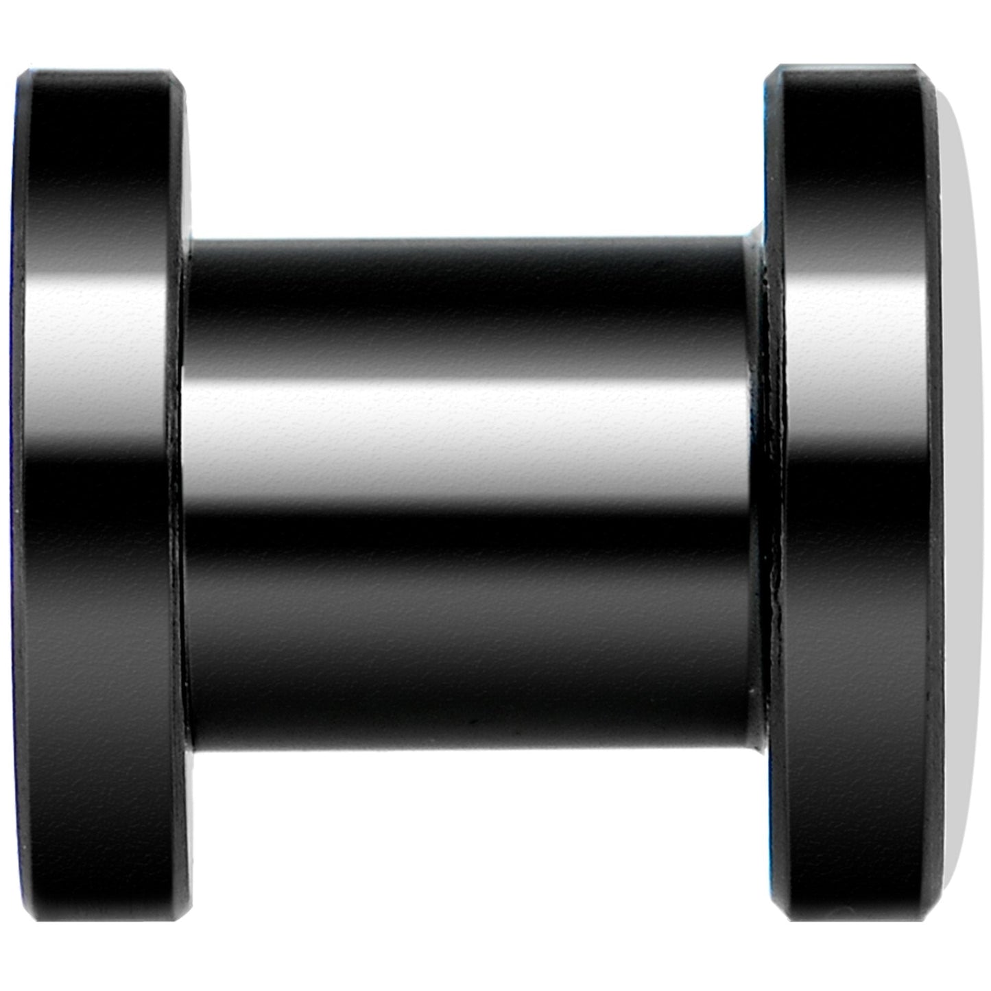Blue Grenade Black Anodized Screw Fit Plug Set 2G